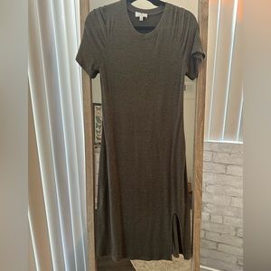 olive green bodycon dress